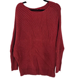 Jennifer Lopez Women's XL Sweater Cozy Ribbed Pullover Dolman Sweater Knit